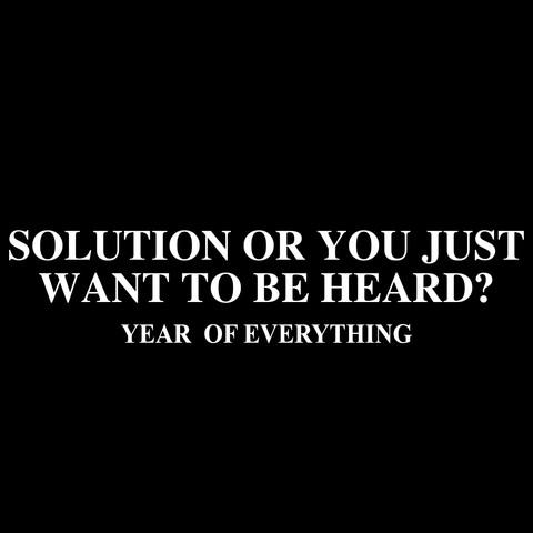 Solution?